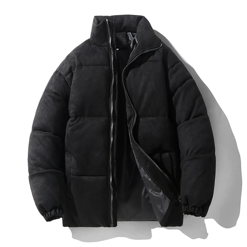 Antonios Suede Puffer Jacket - Image 4