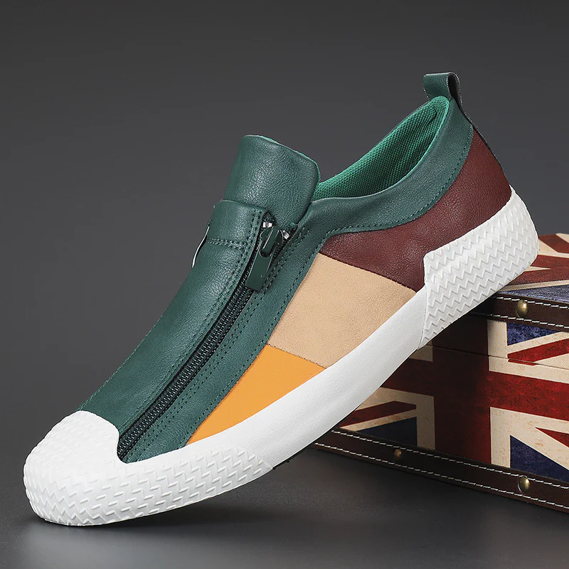 Claude Monet Italian Leather Sneakers - Image 20