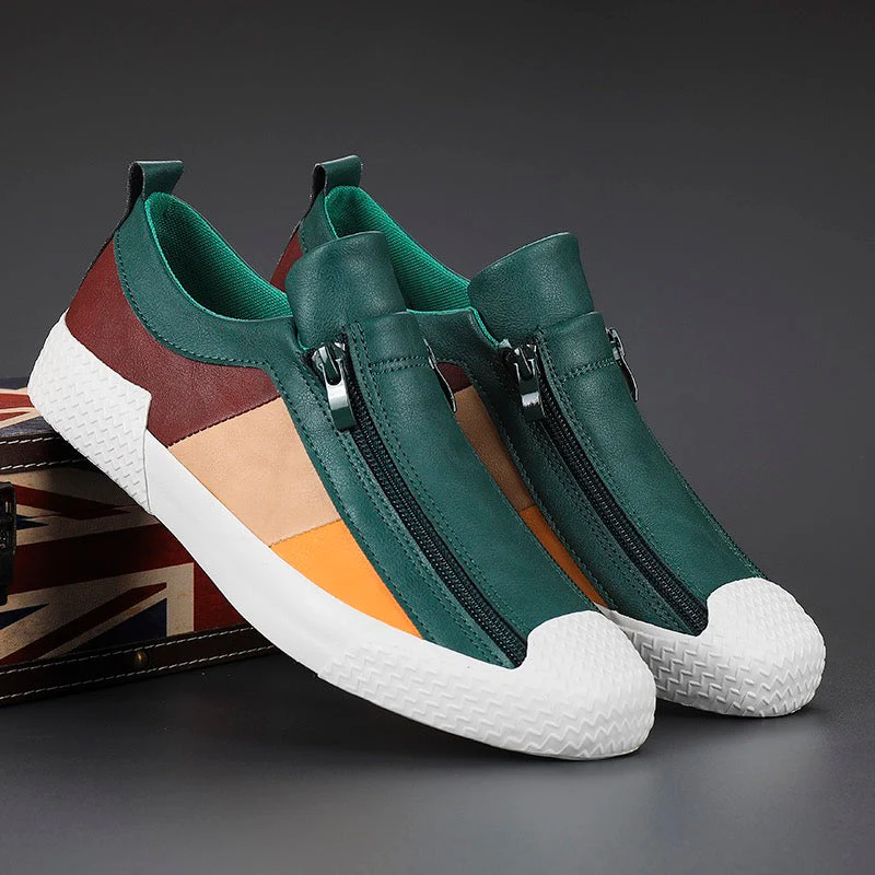 Claude Monet Italian Leather Sneakers - Image 21