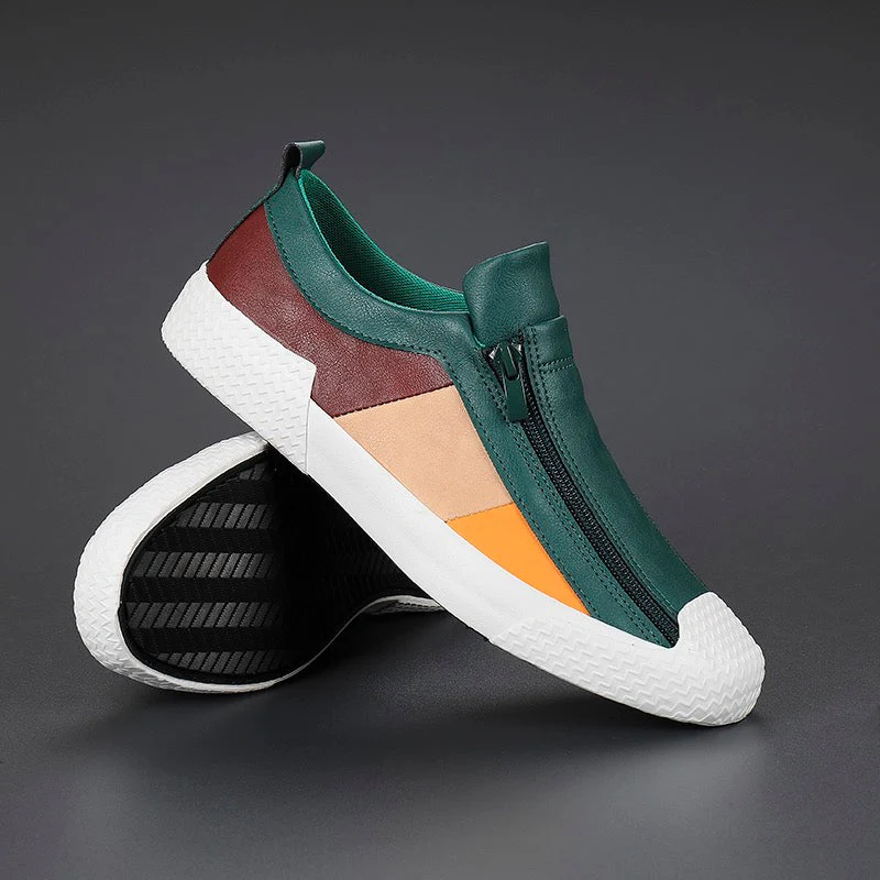 Claude Monet Italian Leather Sneakers - Image 22