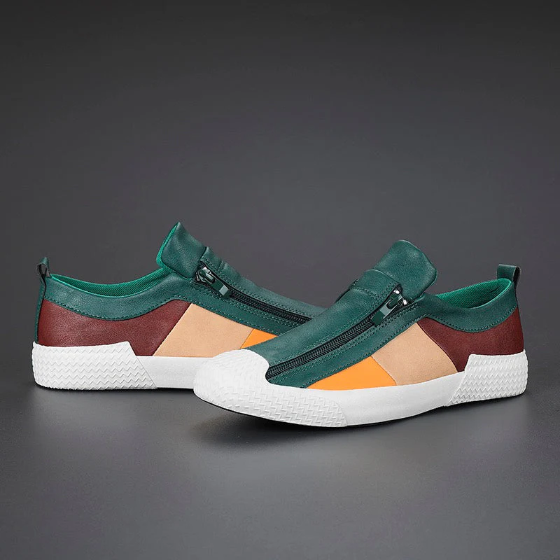 Claude Monet Italian Leather Sneakers - Image 23
