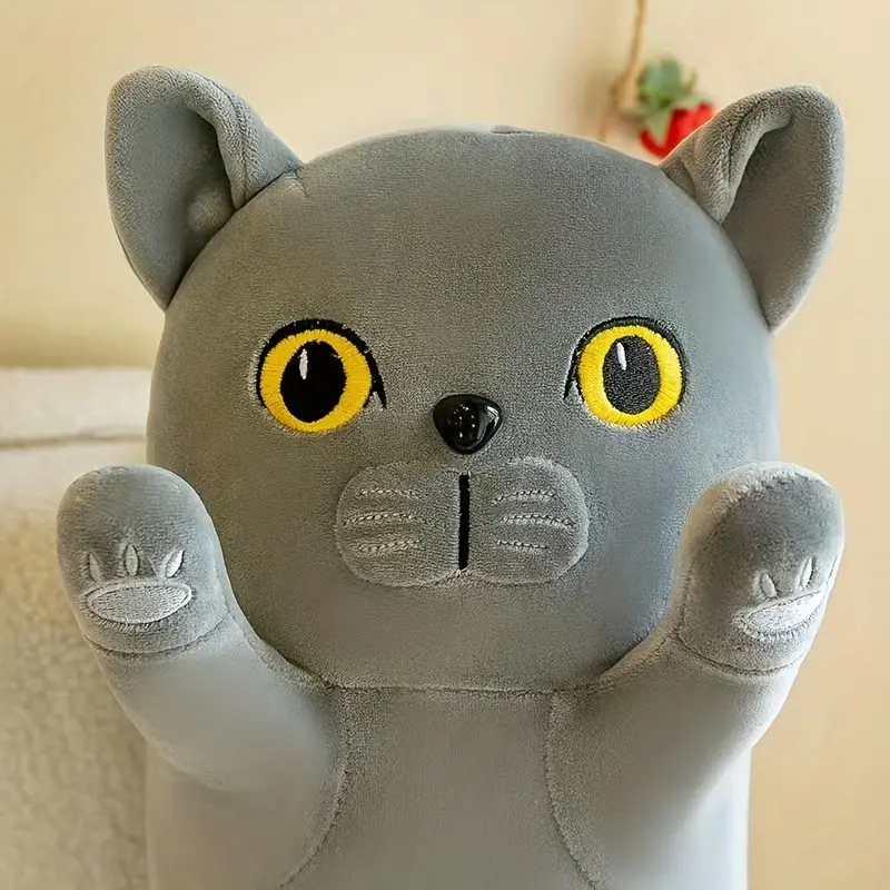 Cuddly Cat Pillow: The Ultimate Naptime Companion - Image 6