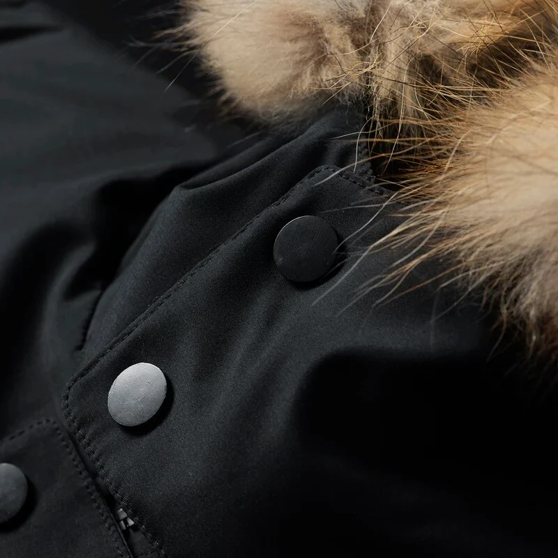 Everest Faux Fur Hooded Parka Coat - Image 3
