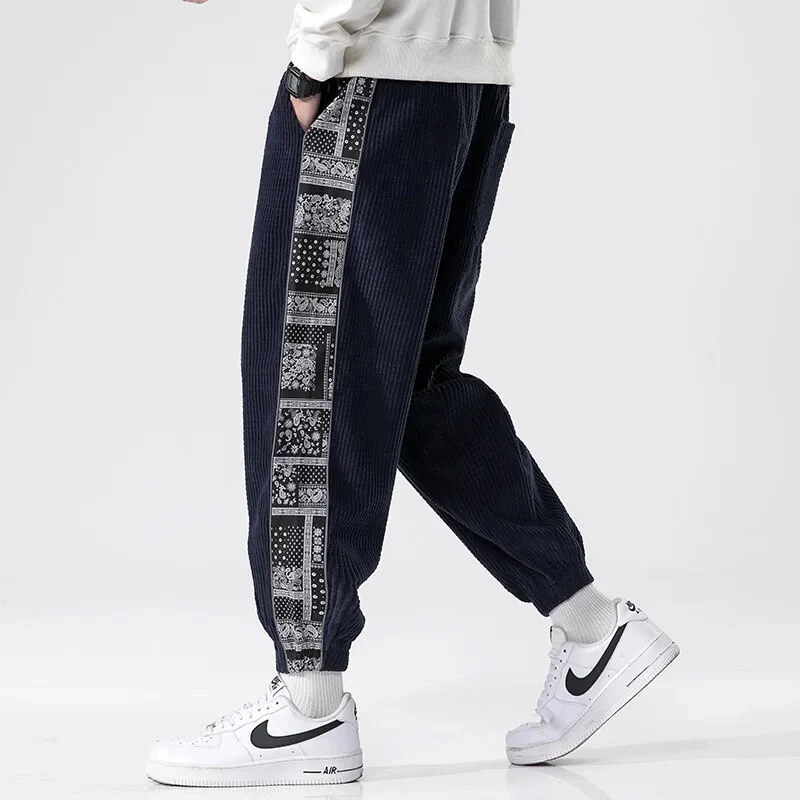 Hype Aztec Corduroy Joggers - Image 6