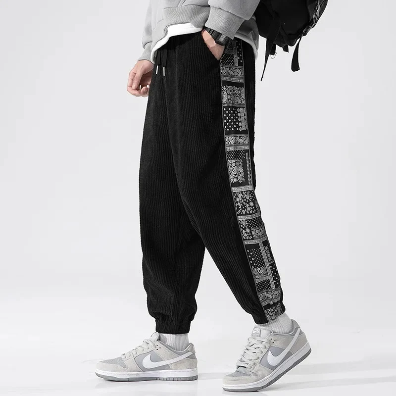 Hype Aztec Corduroy Joggers - Image 9