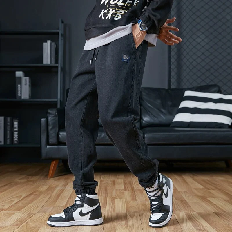 Hype Premium Denim Joggers - Image 10