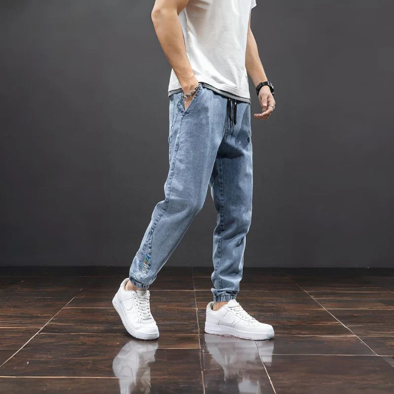 Hype Premium Denim Joggers - Image 2