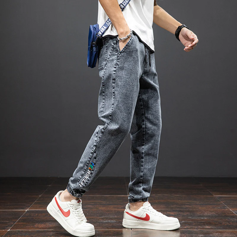 Hype Premium Denim Joggers - Image 9