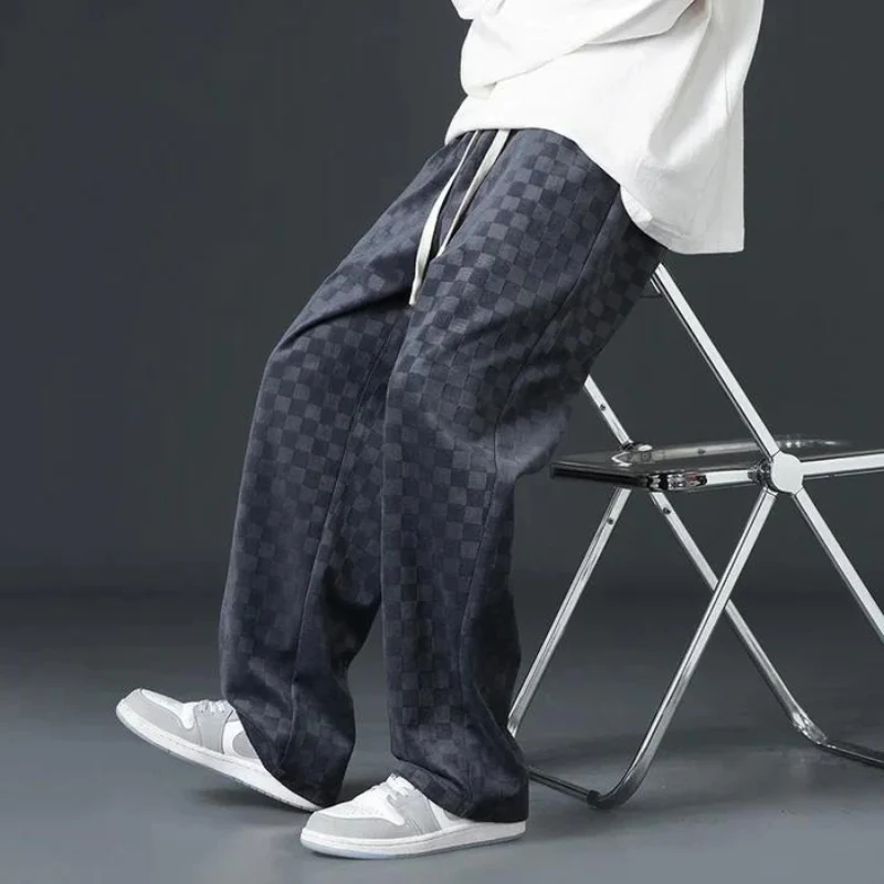 Hype Plaid Corduroy Sweatpants - Image 2