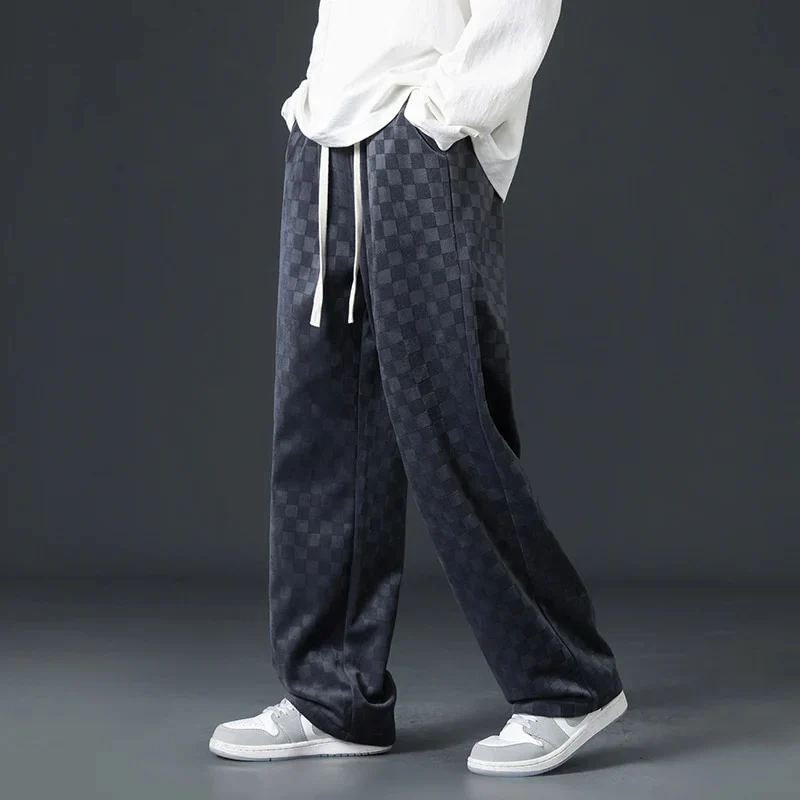 Hype Plaid Corduroy Sweatpants - Image 3