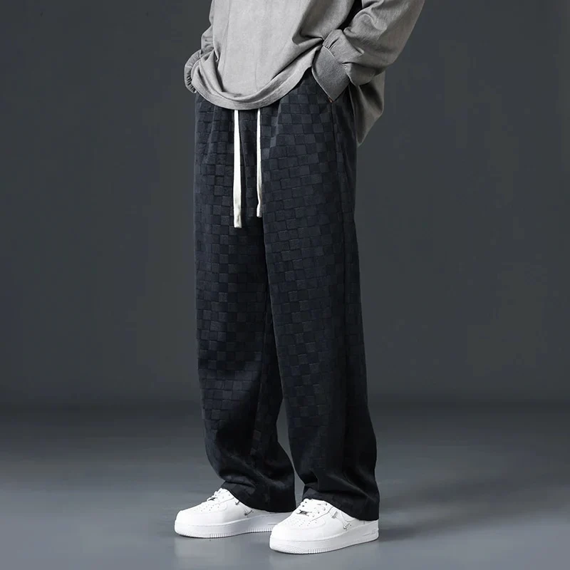 Hype Plaid Corduroy Sweatpants - Image 6