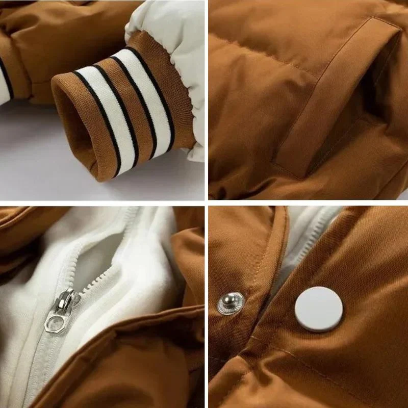 Hype Varsity Puffer Jacket - Image 6