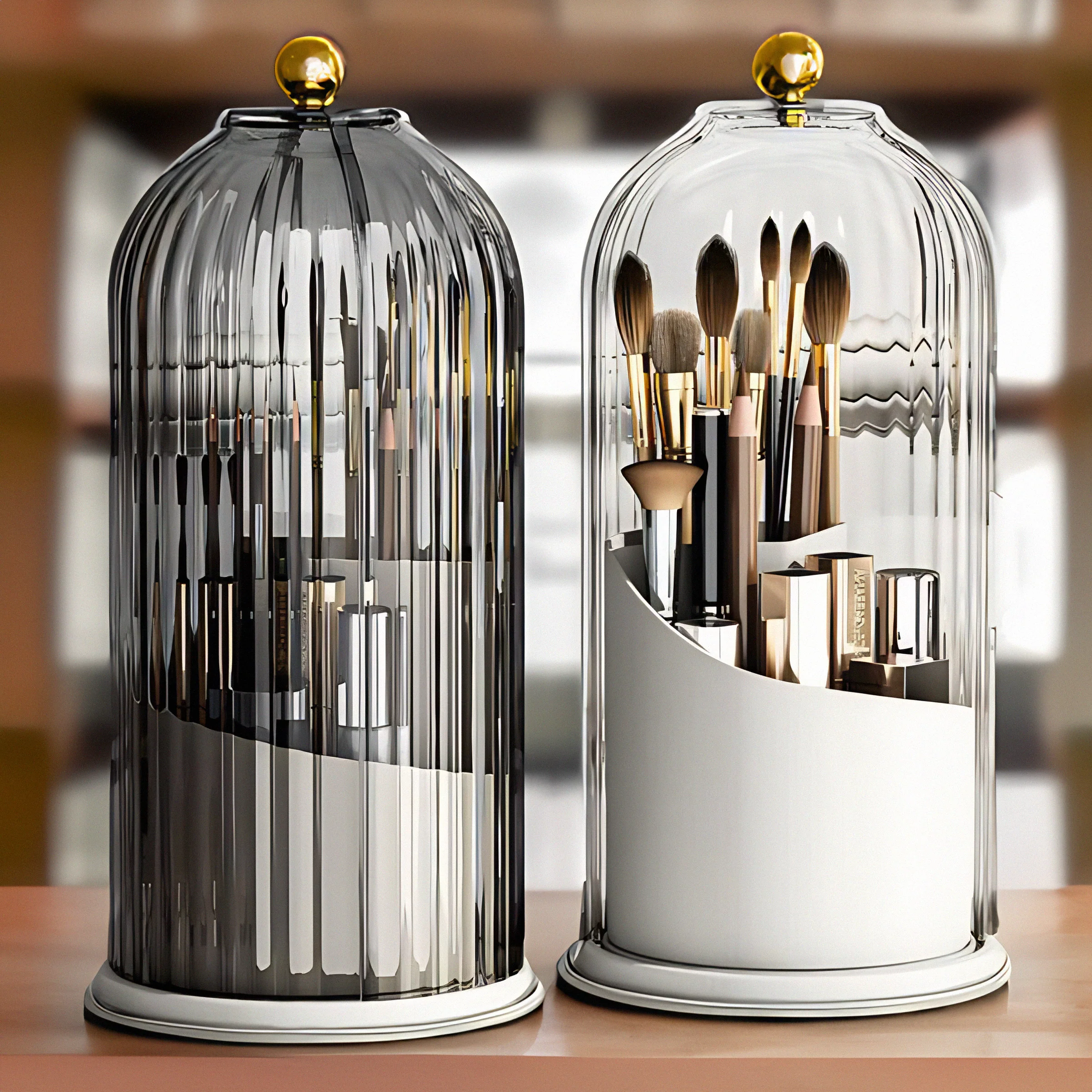 Luxe 360° Rotating Makeup Organizer