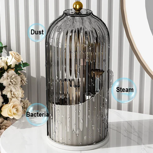 Luxe 360° Rotating Makeup Organizer - Image 2