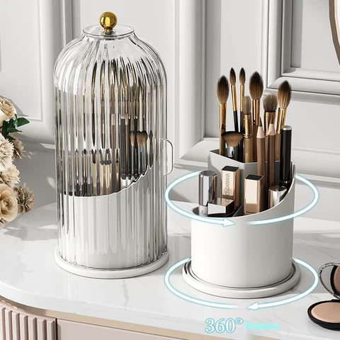Luxe 360° Rotating Makeup Organizer - Image 3