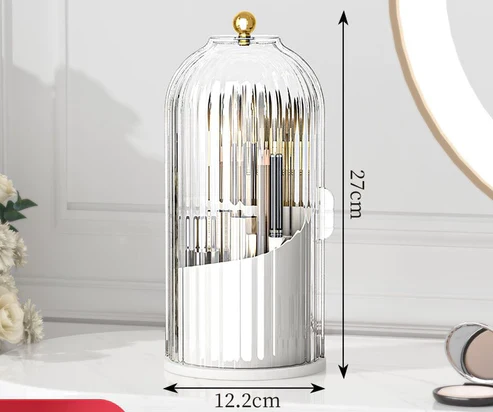 Luxe 360° Rotating Makeup Organizer - Image 5