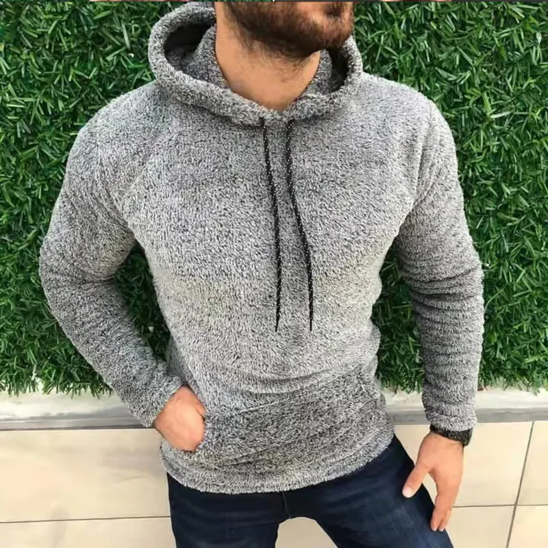 French Terry Fluffy Hoodie - Image 2