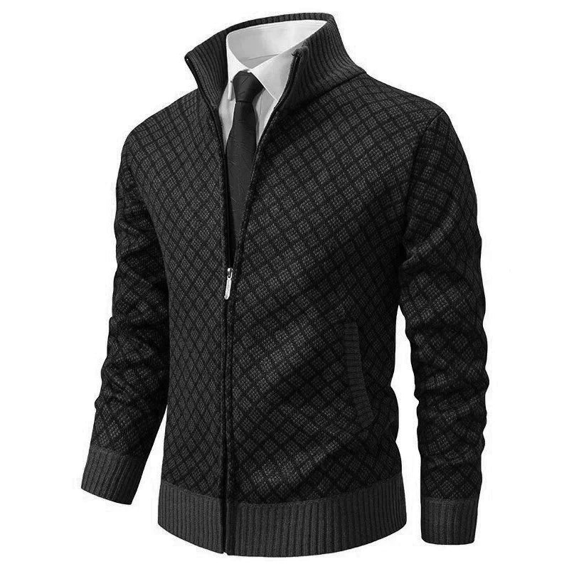 Remy Royal Jacquard Knitted Jacket - Image 4