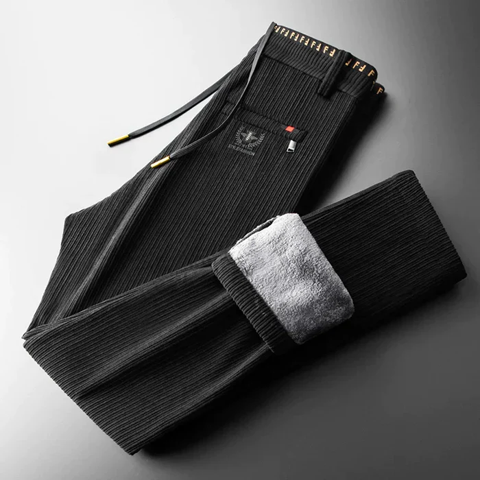 Romero Premium Corduroy Fleece-Lined Pants - Image 2