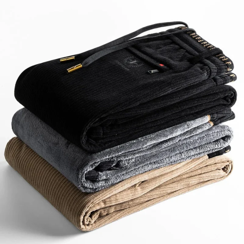 Romero Premium Corduroy Fleece-Lined Pants - Image 4