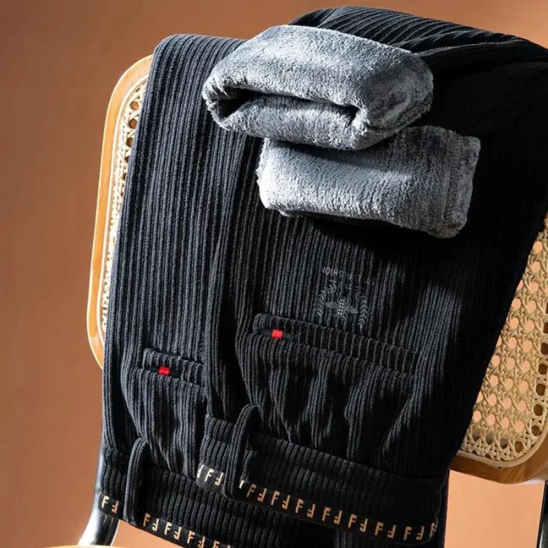 Romero Premium Corduroy Fleece-Lined Pants - Image 5