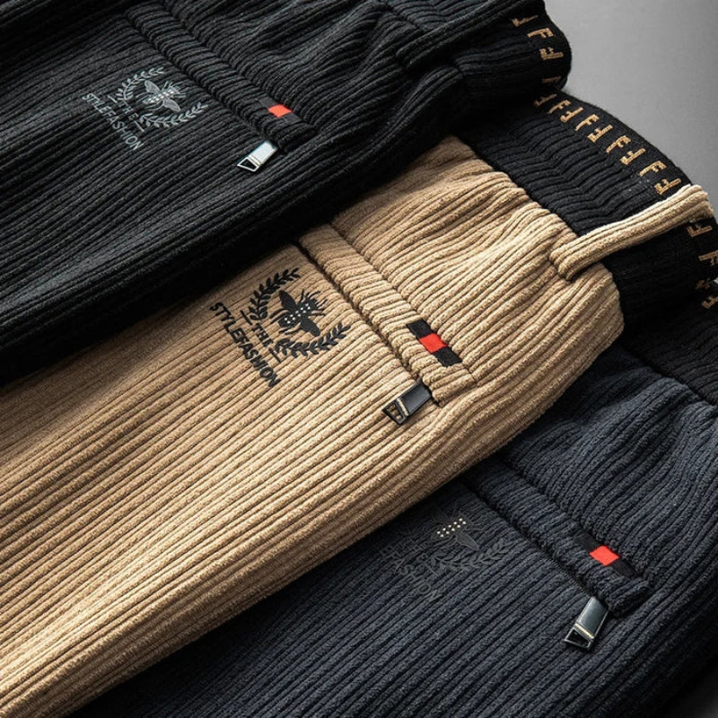 Romero Premium Corduroy Fleece-Lined Pants - Image 6