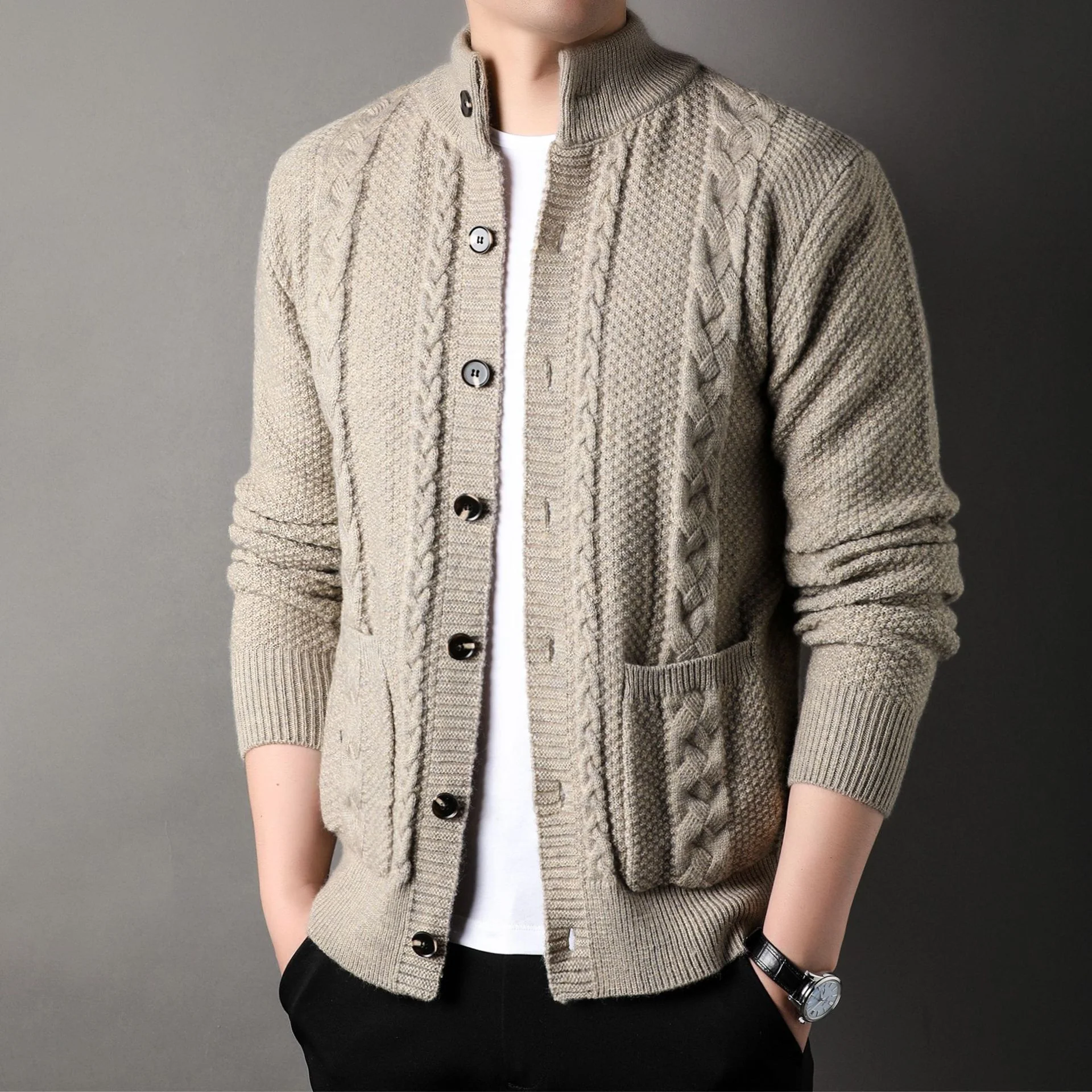 Scholar Premium Knit Cardigan - Image 5