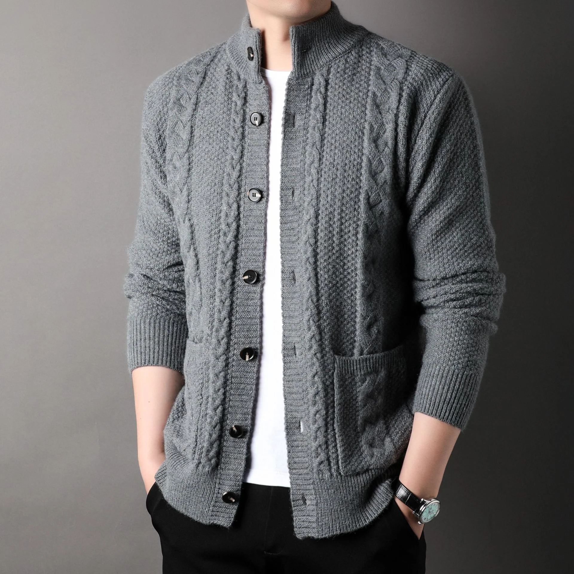 Scholar Premium Knit Cardigan - Image 7