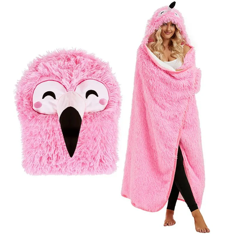 SnuggleBuddy Sherpa Hoodie Blanket - Image 8