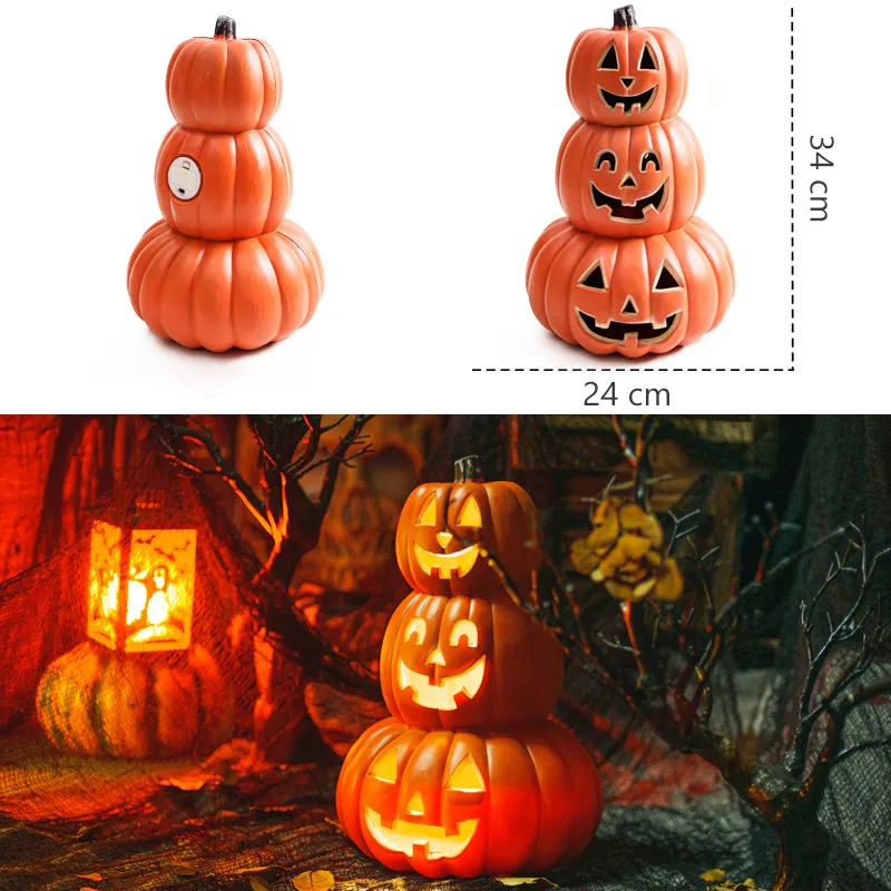 Triple Glow Pumpkin Stack - Image 3