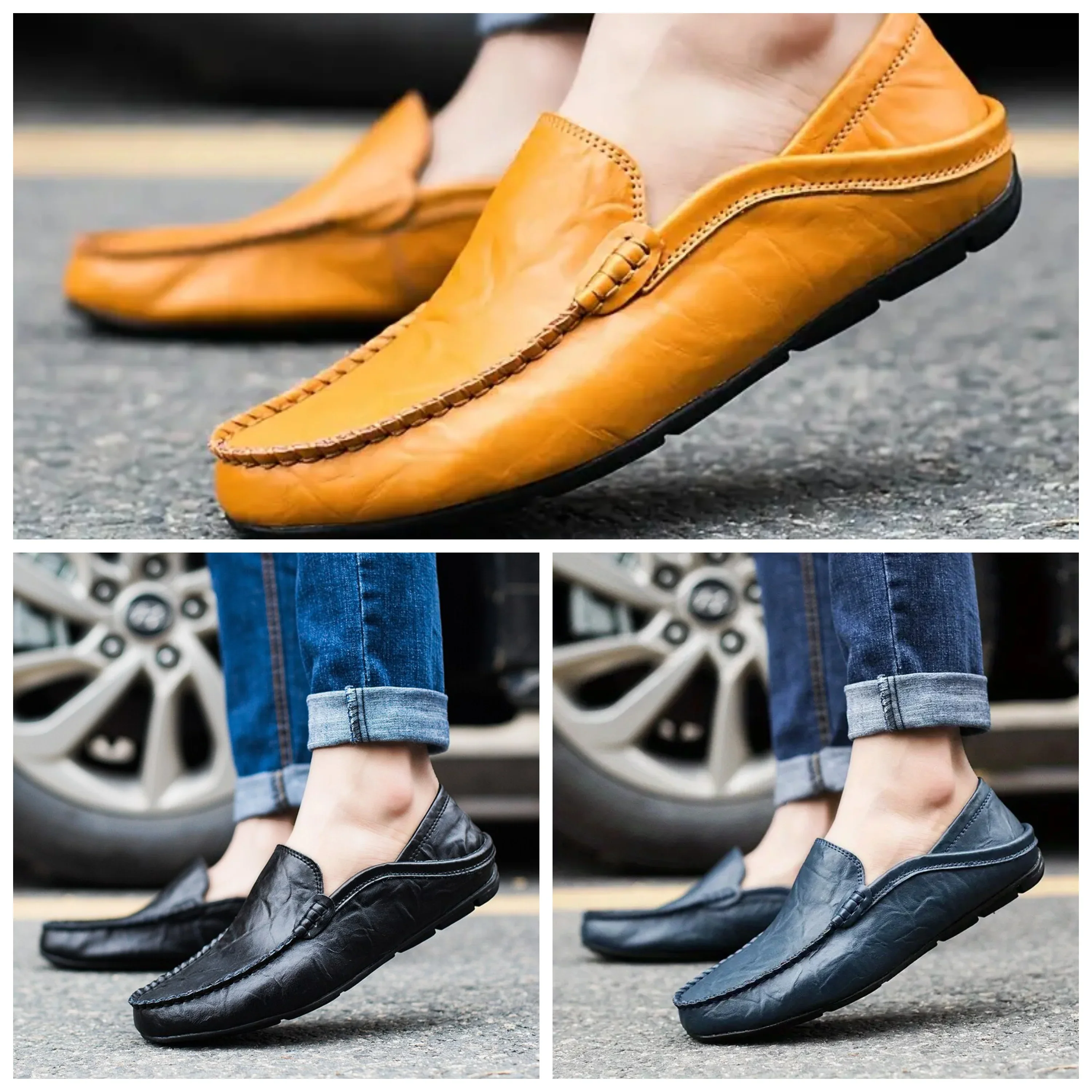 Veneto Leather Loafers - Image 2