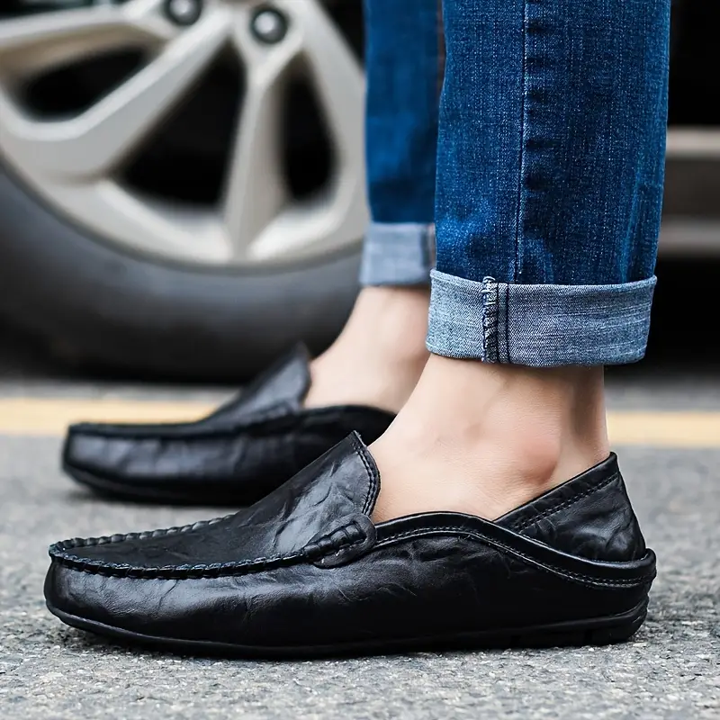 Veneto Leather Loafers - Image 3