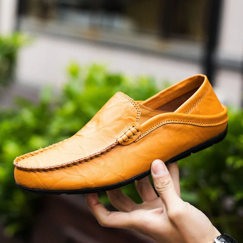 Veneto Leather Loafers - Image 5
