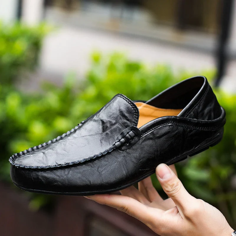 Veneto Leather Loafers - Image 6
