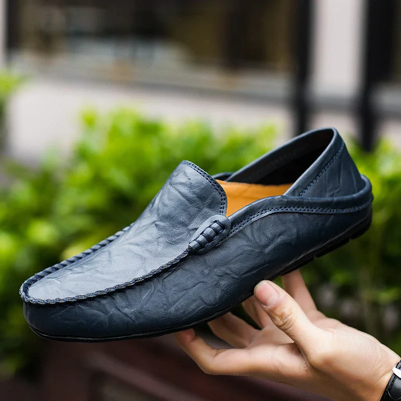 Veneto Leather Loafers - Image 7